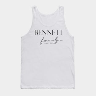 Bennett Family EST. 2020, Surname, Bennett Tank Top